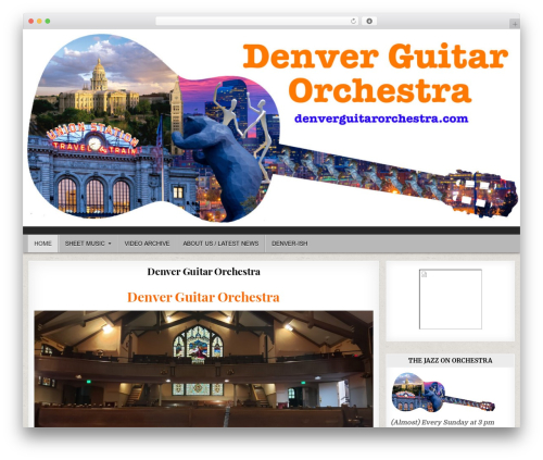 Simple Grid PRO WordPress theme - denverguitarorchestra.com
