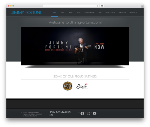 Simplify  Extend WordPress theme design - jimmyfortune.com/site