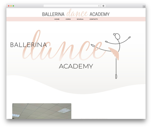 Tabula theme WordPress - ballerinadanceacademy.com