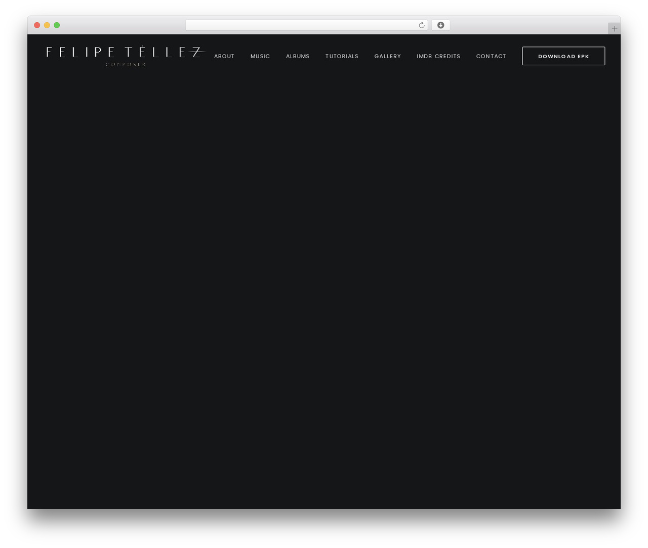 Uncode WP theme - felipetellez.com
