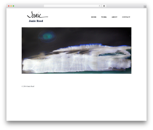 WordPress theme Wave - janiereed.ca