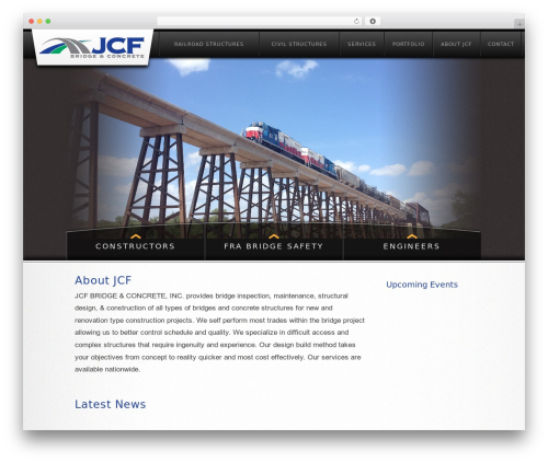 WordPress theme JCF Bridge - jcf-bridge.com
