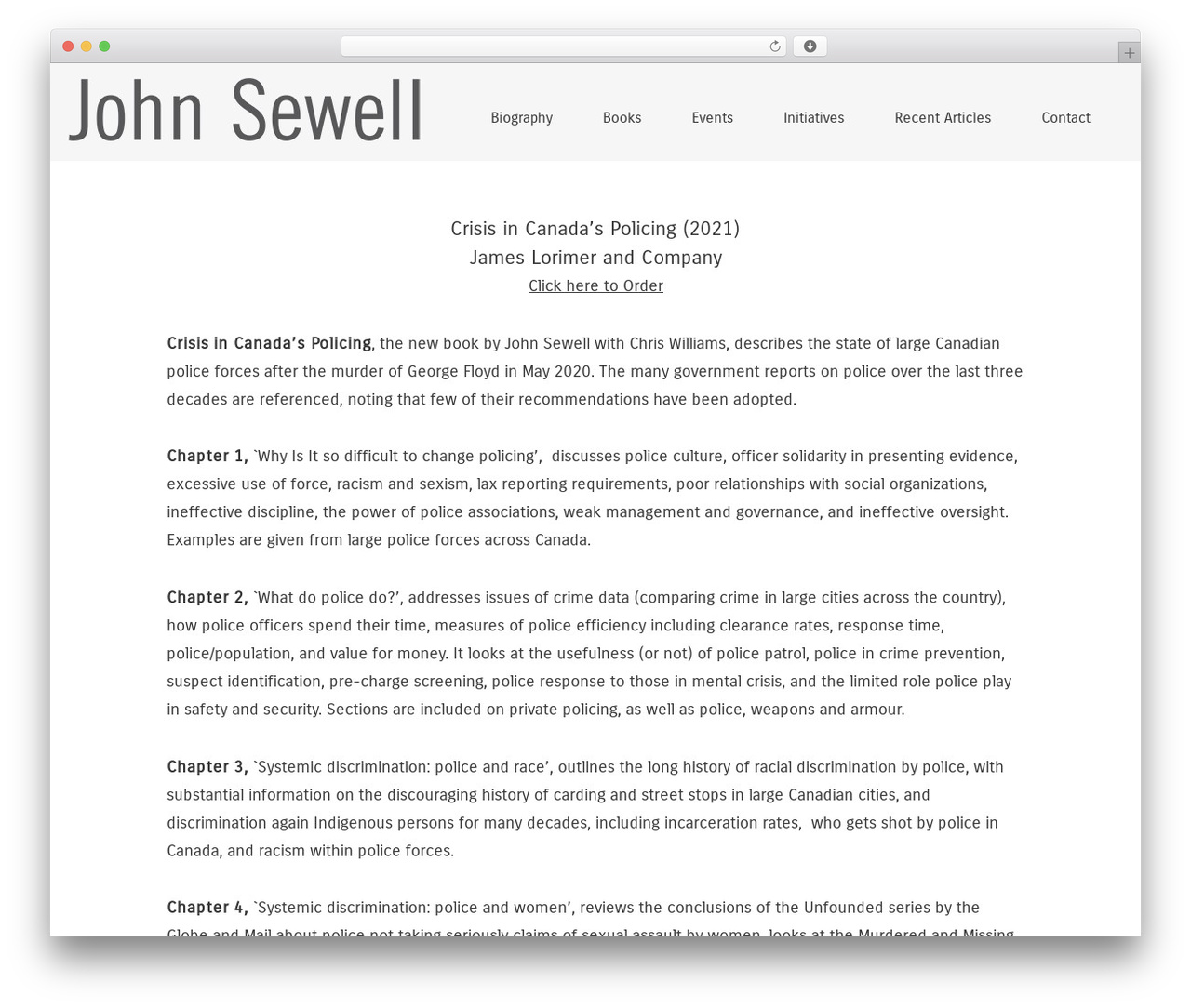 Cafe Elements theme WordPress - johnsewell.org