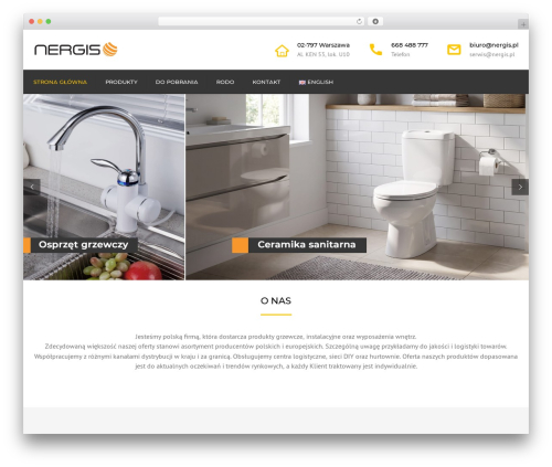 constructo best WordPress theme - nergis.pl