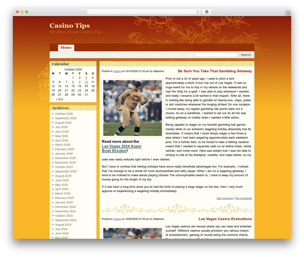 oriental theme WordPress - casinooracle.com