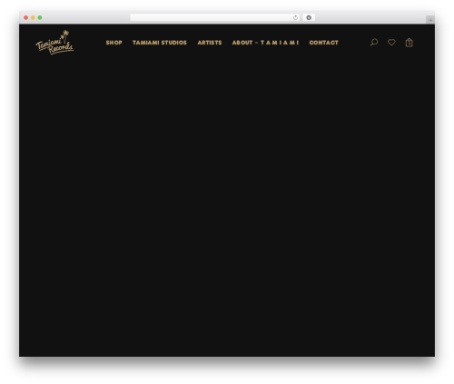 Phase WordPress ecommerce theme - tamiamirecords.com