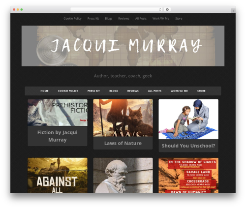 Simple Shop premium WordPress theme - jacquimurray.net