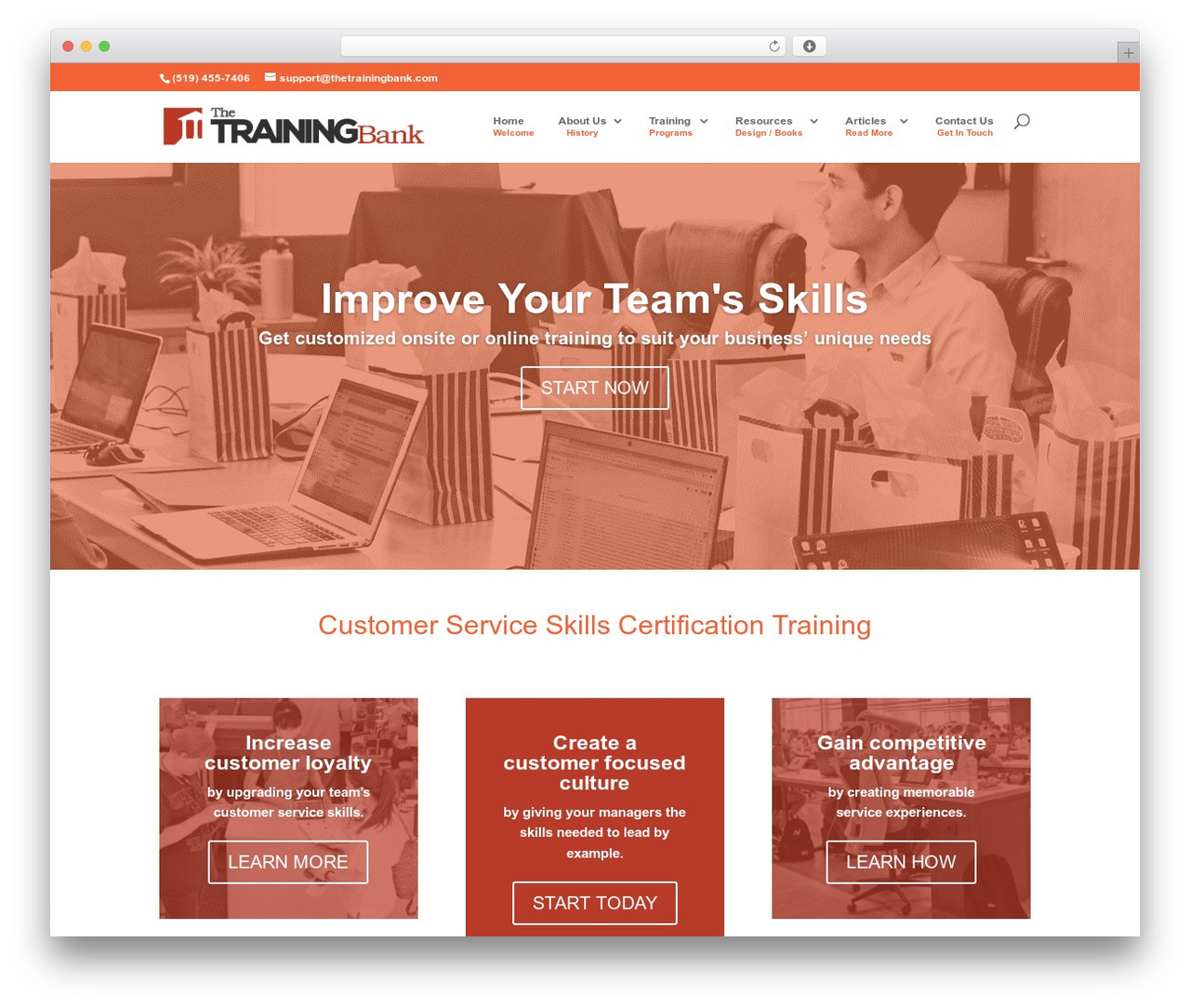 Theme WordPress Divi - thetrainingbank.com