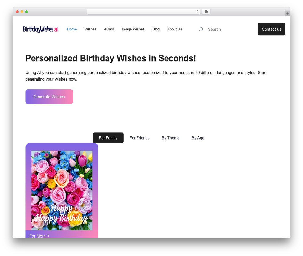 Theme WordPress GeneratePress - birthdaywishes.ai Theme WordPress GeneratePress - birthdaywishes.ai