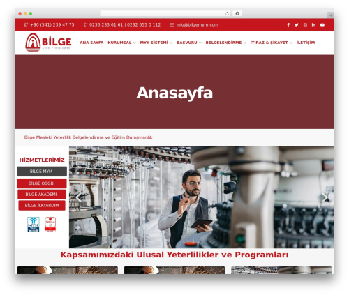 Theme WordPress Dustrix - bilgemym.com.tr