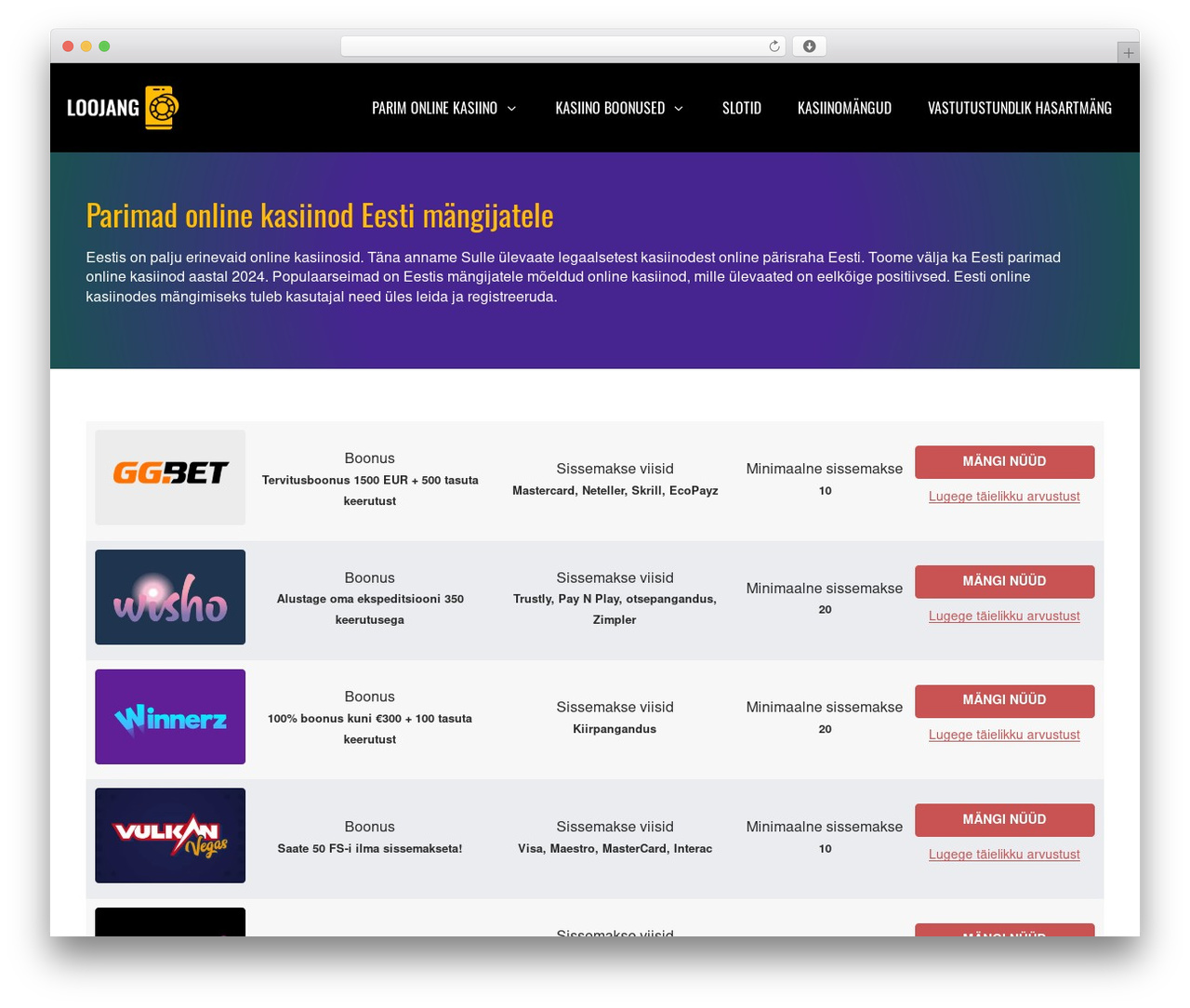 WordPress theme GeneratePress - loojang.com