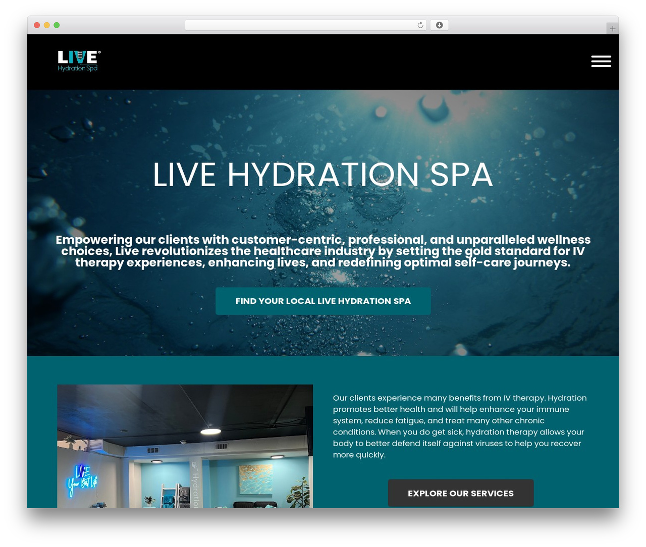 WordPress theme Live Hydration Spa - livehydrationspa.com WordPress theme Live Hydration Spa - livehydrationspa.com