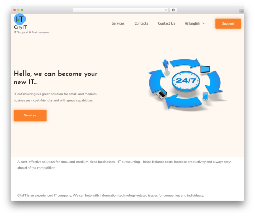 bring back WordPress theme - cityit.lv