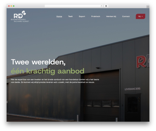 Default Sections WordPress theme - richarddorst.nl