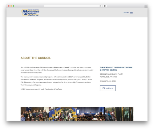 Divi WordPress theme design - nepamaec.com