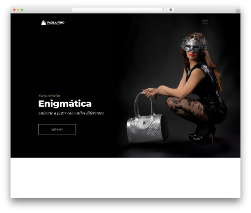Eona WordPress theme - paolapiro.com