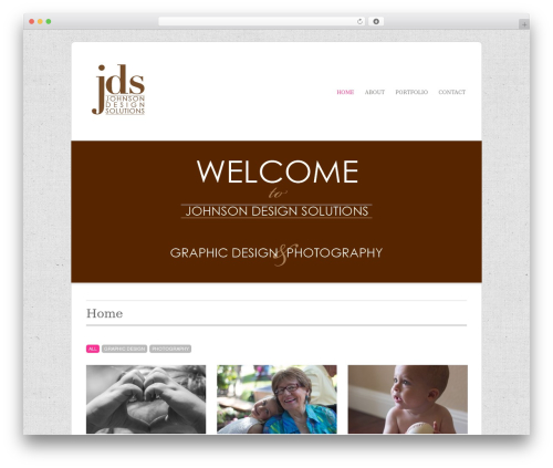 Filtered WordPress theme design - johnsondesignsolutions.com