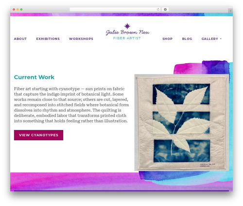 Theme WordPress Creativity Explorers - julieneu.com