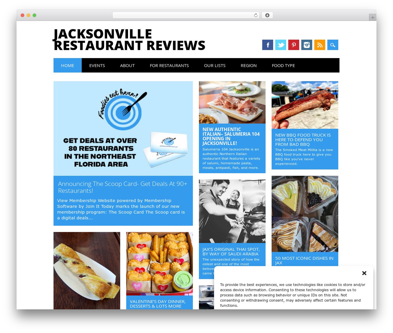 Theme WordPress JRR - jaxrestaurantreviews.com Theme WordPress JRR - jaxrestaurantreviews.com