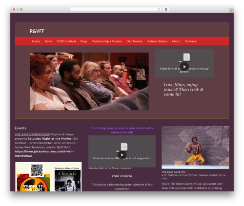 Theme WordPress Maker - rhythmandviews.org
