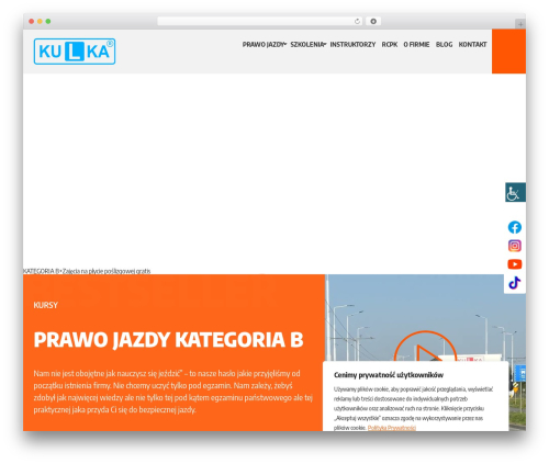 Sticky social link WordPress plugin - kulka.pl