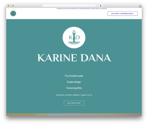Uncode WP theme - karinedana.com