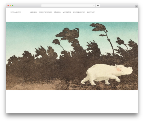 WordPress theme bytes & bones - petrarappo.ch
