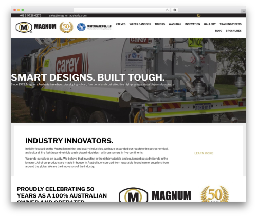 Bt pro WordPress plugin - magnumaustralia.com