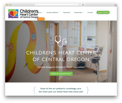 chc theme WordPress - kidsheartco.com