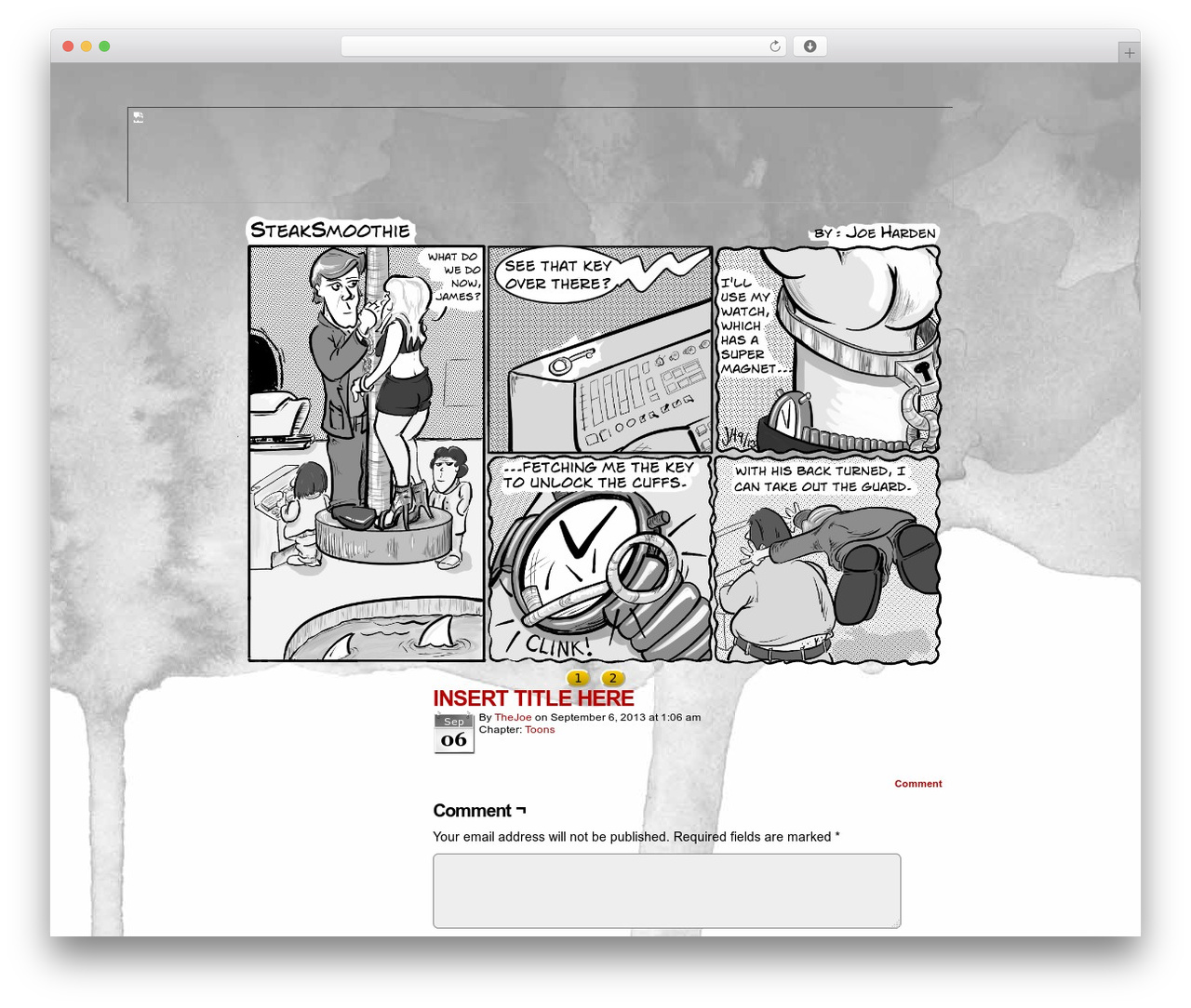 Easel WordPress theme - joeslavia.com Easel WordPress theme - joeslavia.com