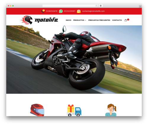 Elegante WordPress theme - mimotolife.com