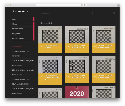 RPB Chessboard – WordPress plugin