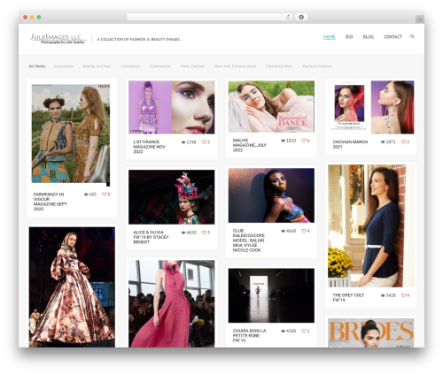 Oyster WordPress theme - juleimages.com Oyster WordPress theme - juleimages.com