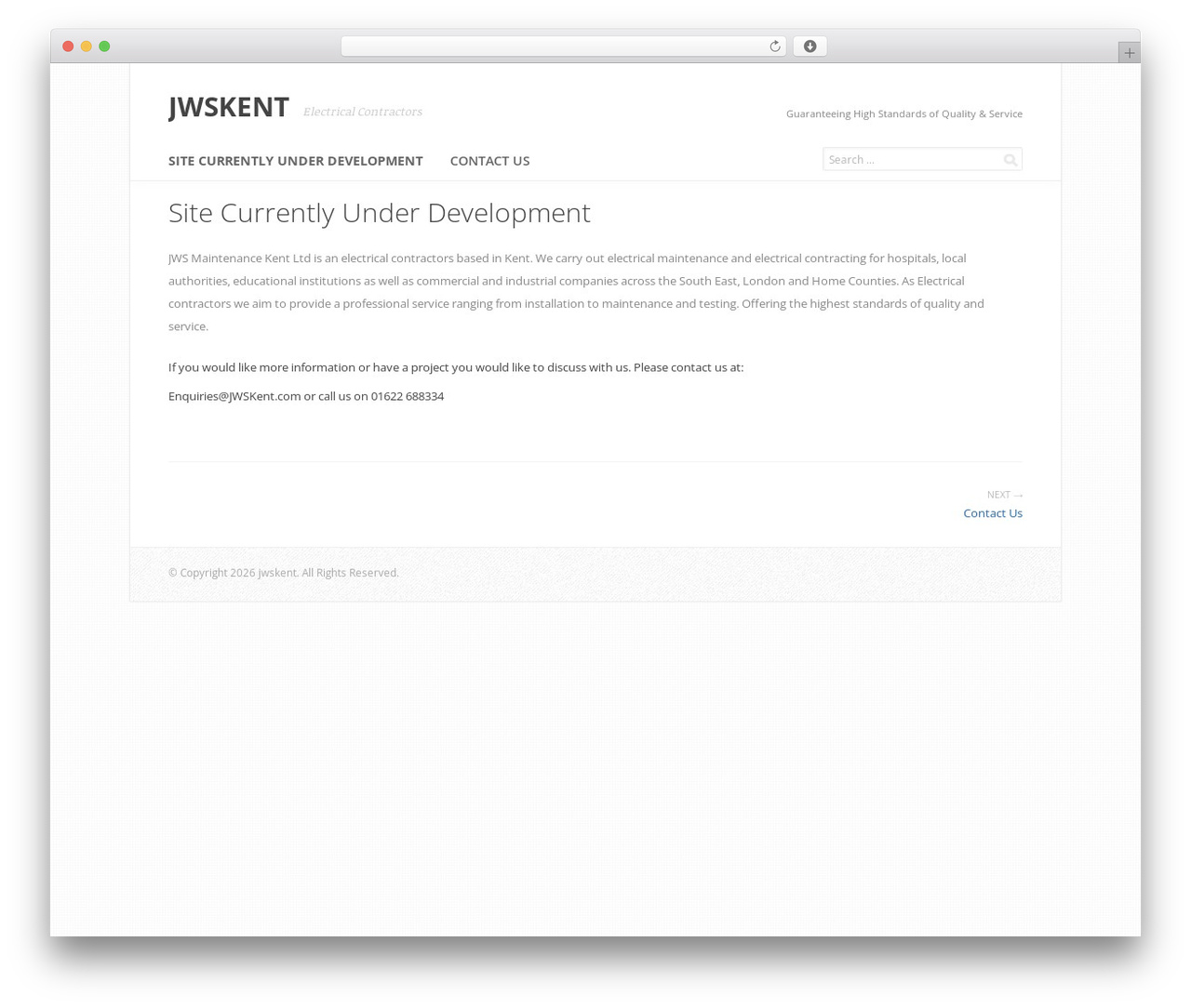 Switch WordPress theme - jwskent.com