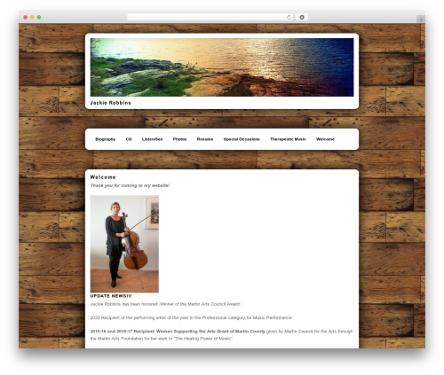 Theme WordPress Panels - jackierobbins.net Theme WordPress Panels - jackierobbins.net