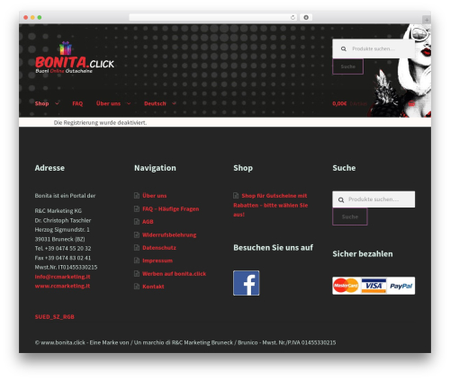 Woocommerce pdf vouchers WordPress plugin - bonita.click