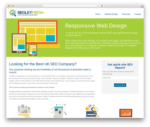U-Design theme WordPress - topukseocompany.com