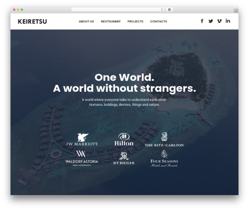 Wireframe Framework WP theme - www.keiretsu.mv