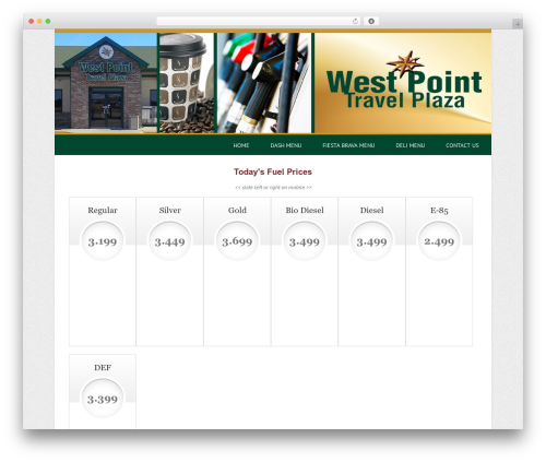 Attitude theme WordPress - westpointtravelplaza.com