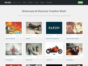 Boxes WP theme
