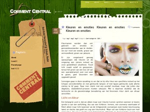 Comment Central WordPress theme by Frank Schrijvers