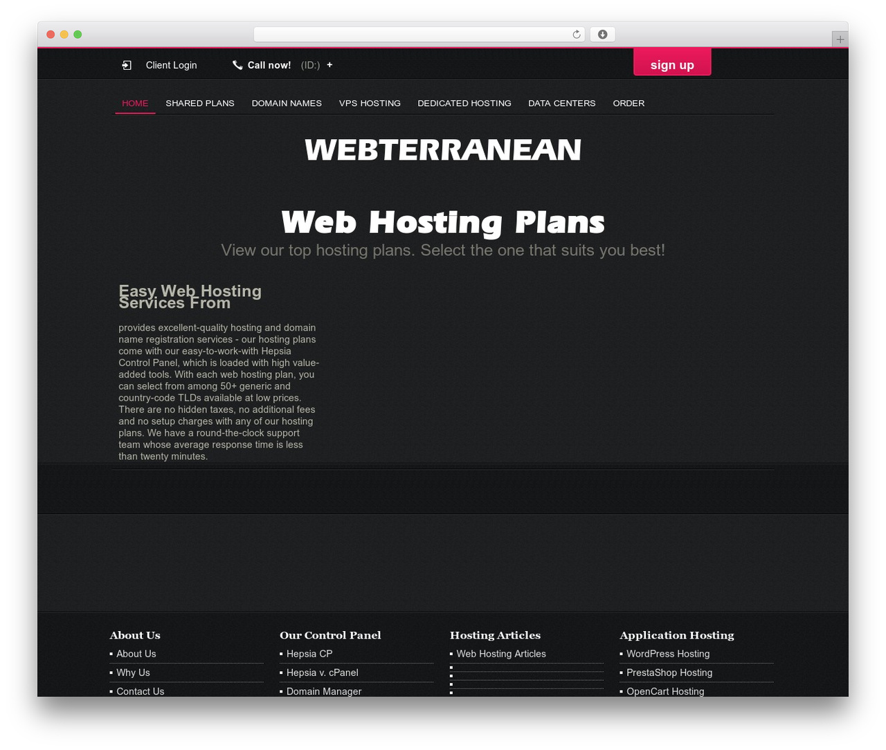 Contrast WordPress theme - webterraneanhosting.com Contrast WordPress theme - webterraneanhosting.com