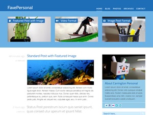 FavePersonal theme WordPress FavePersonal theme WordPress