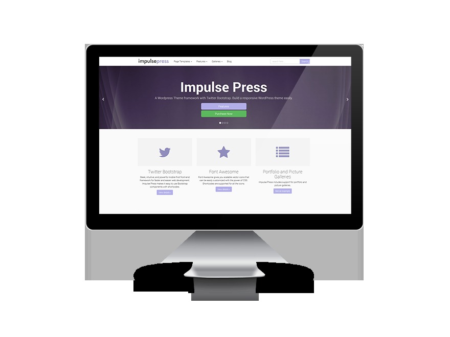 Impulse Press WordPress theme Impulse Press WordPress theme