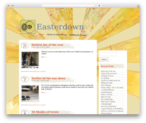 Matala WordPress theme - wordpress.easterdown.co.uk