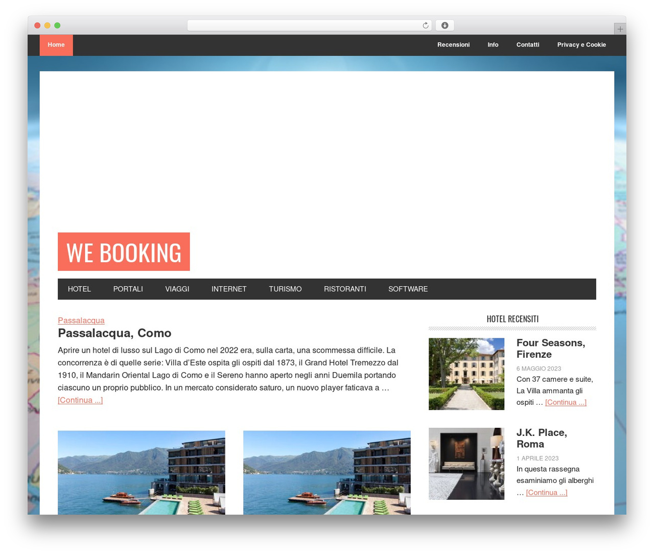 Metro Pro Theme WordPress theme - webooking.it