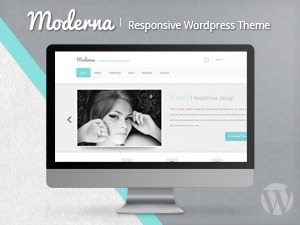 Moderna Responsive Wordpress Theme top WordPress theme by pixel-industry