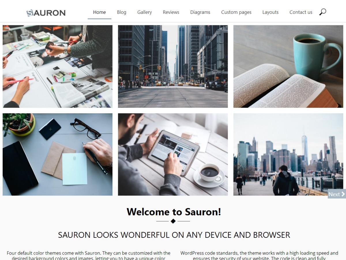 Sauron WordPress theme download by web-dorado.com