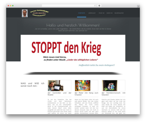 Simplify WordPress theme - werner-fichtenbauer.com