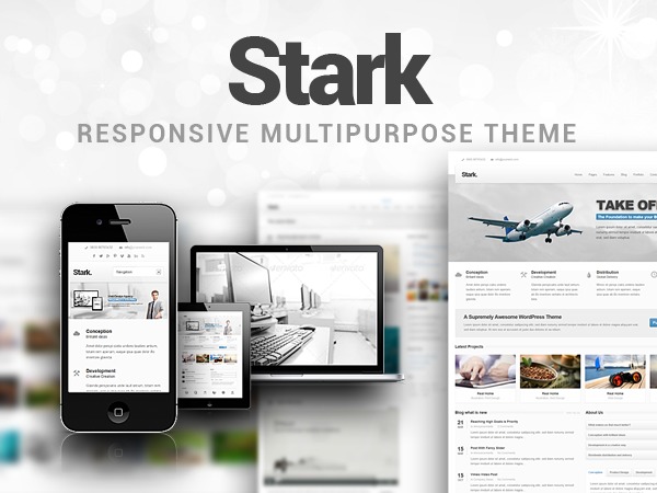 Stark - Responsive Multipurpose WordPress Theme theme WordPress by Damojo